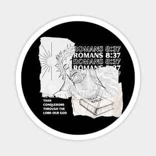 Romans 8:37 Magnet